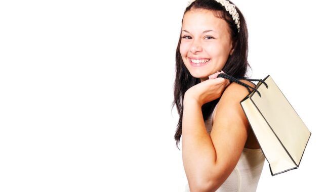 bag, buying, carry, customer, cute, female, girl, happy, holding, isolated, people, pleasure, sale, shopping, smile, woman, young, bag, customer, customer, customer, customer, customer, sale, sale, sale, shopping, shopping, shopping