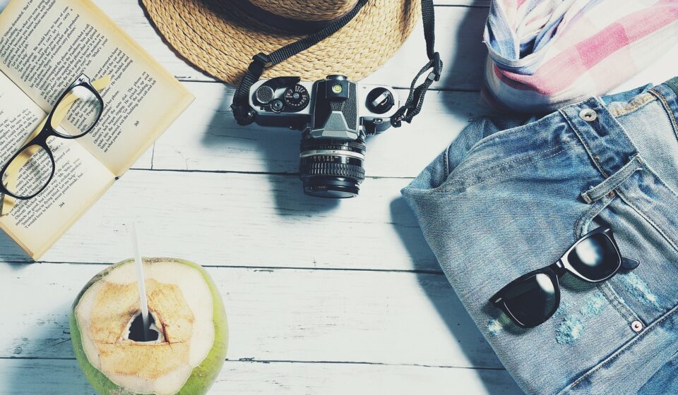 summer, travel, vacation, holiday, trip, nature, journey, leisure, still life, flat lay
