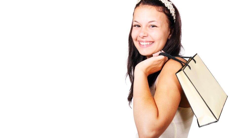 bag, buying, carry, customer, cute, female, girl, happy, holding, isolated, people, pleasure, sale, shopping, smile, woman, young, bag, customer, customer, customer, customer, customer, sale, sale, sale, shopping, shopping, shopping