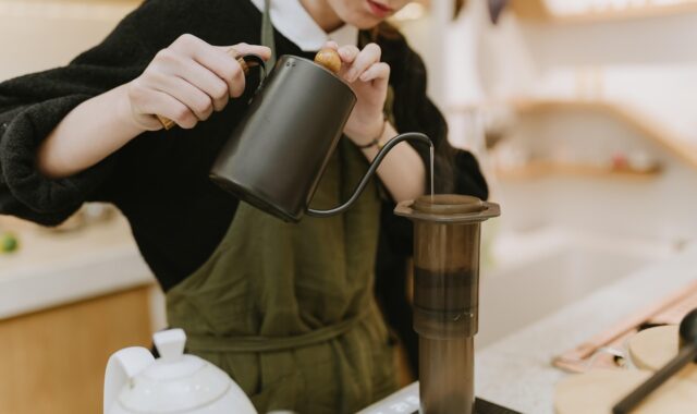barista, coffee, preparation, pouring, brewed, caffeine, drink, beverage, espresso, work, girl, woman, coffee shop, cafe, restaurant, barista, barista, coffee shop, coffee shop, coffee shop, coffee shop, coffee shop, cafe, cafe, restaurant