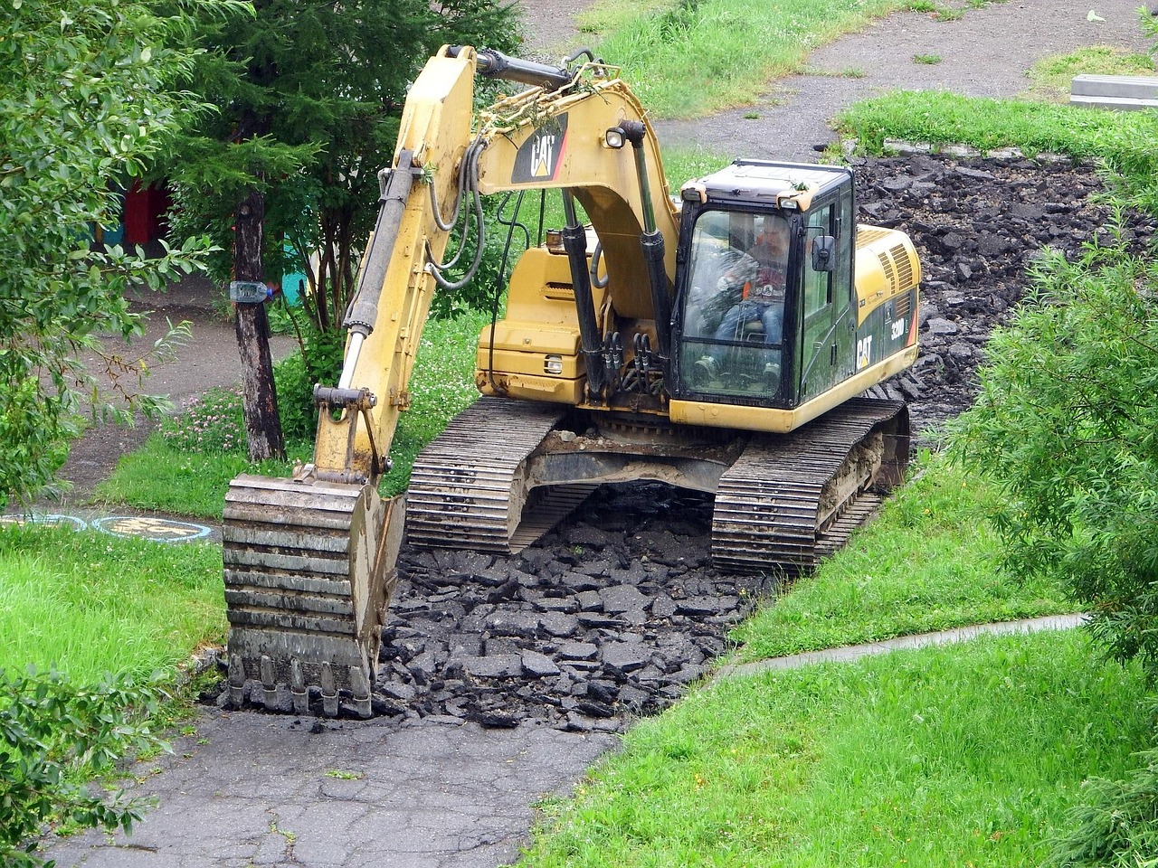 excavator, asphalt, road repair, technique, the wreckage, ladle, teeth, special equipment, construction site, pavement, excavator, excavator, excavator, excavator, excavator, road repair, construction site