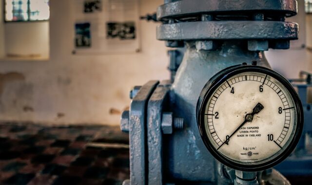 pressure, gauge, old, industry, equipment, vintage, brown industry, gauge, gauge, gauge, gauge, gauge