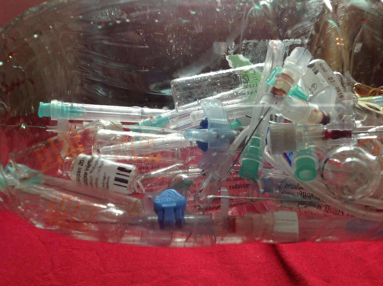 syringes, injection, medical waste, syringe, medicine, medical, needle