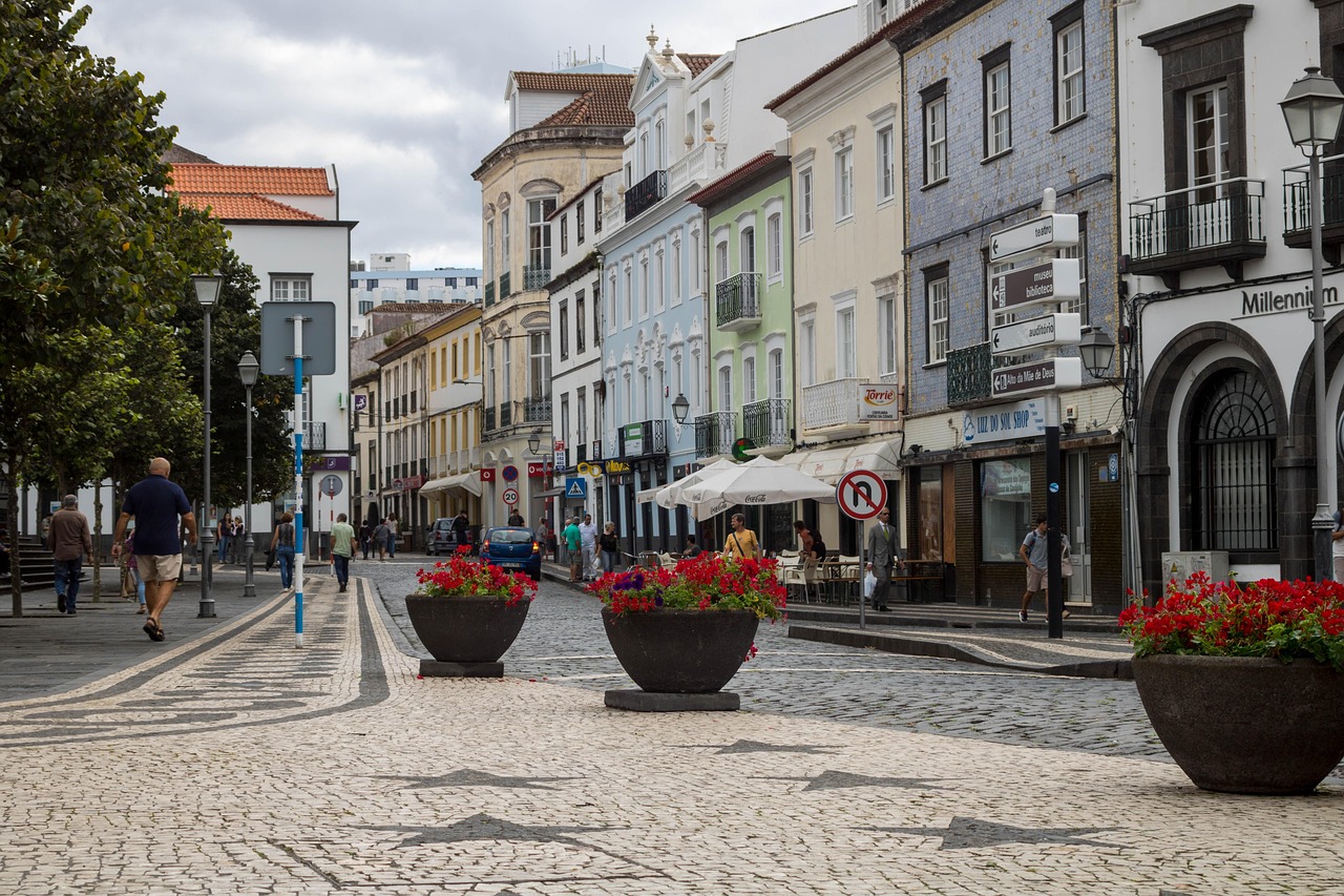 city, street, architecture, buildings, urban, thin tip, azores, comanche, thin tip, azores, azores, azores, azores, azores