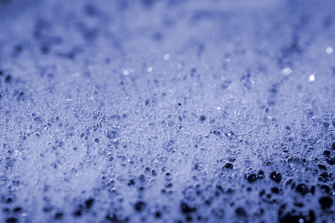 foam, water, bath, soap, bubbles, nature, macro, texture