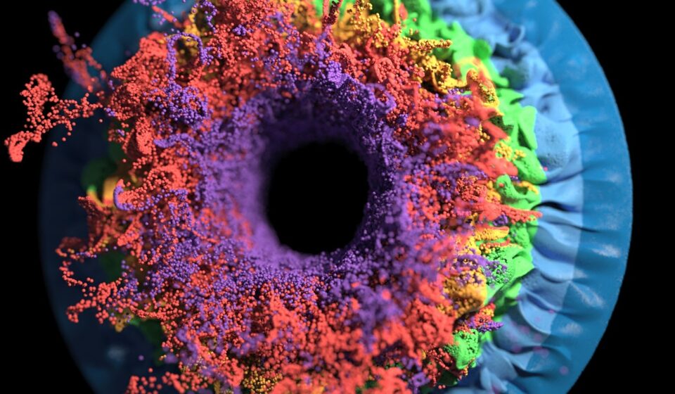 microbiology, art, eye, colors, digital art