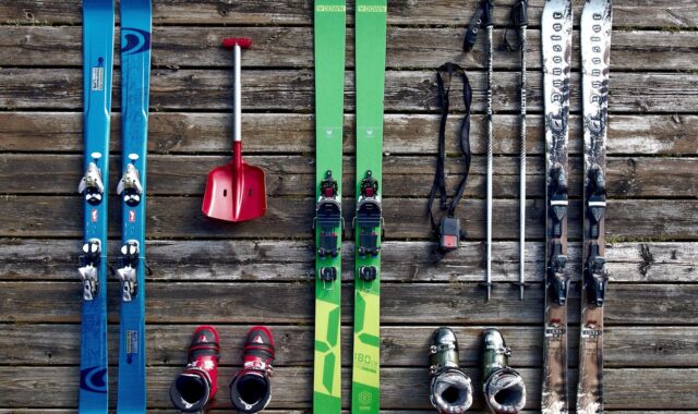 ski, equipment, backcountry skiing, ski touring, skiing, sports, activity, leisure, recreation, winter sports, ski boots, flat lay, ski, ski, ski, ski, ski, skiing, skiing, skiing